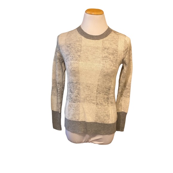 Banana Republic Wool Blend Buffalo Check Sweater - Picture 5 of 7